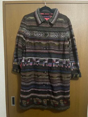 M&kyoko 니트 코트 코트 가디건 긴팔 2 멀티 컬러