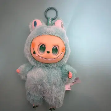 러브브 민트 그린 몬스터풍 봉제 인형