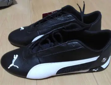 푸마 BMW MMS R-cat 스니커즈 블랙/화이트 28cm