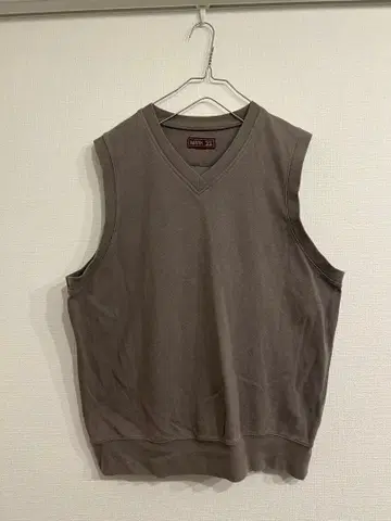 MARK VII V넥 맨투맨 베스트 L 그레이
