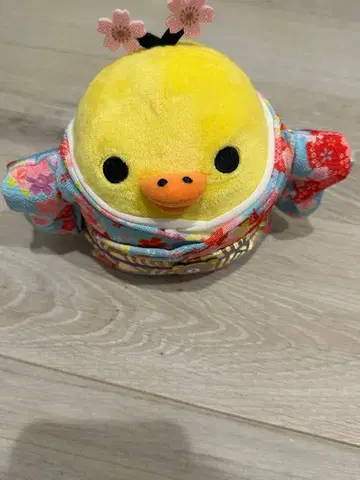 키이로이토리 기모노 봉제 인형