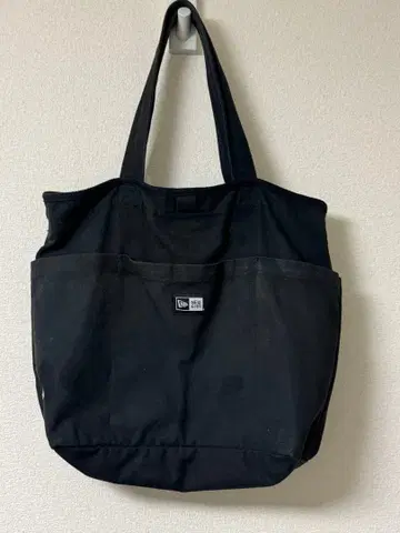 New Era 블랙 토트백