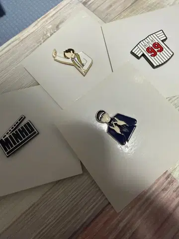 SHINee 민호 CHOI's MINHO 핀 배지 세트 4종