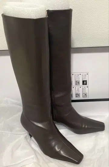 [ 새상품급 ] anuans 핏 롱 부츠