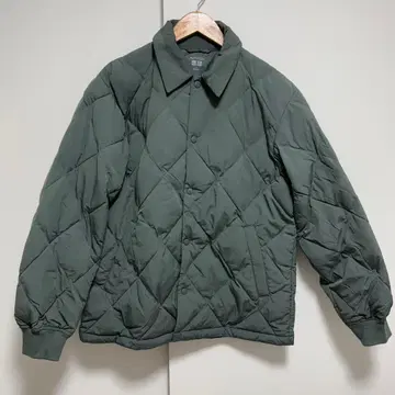 컨디션 최상 Uniqlo 유니클로 남성용 퍼프 테크 퀼팅 자켓 M