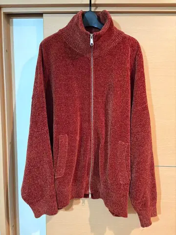 HARE 몰드 드라이버즈 니트 프리 사이즈 오렌지 컬러