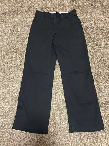 Dickies 874 와이드 팬츠 블랙