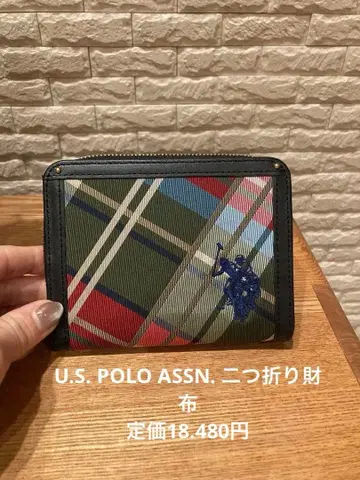 U.S. POLO ASSN. 접이식 지갑 정가 18,480엔