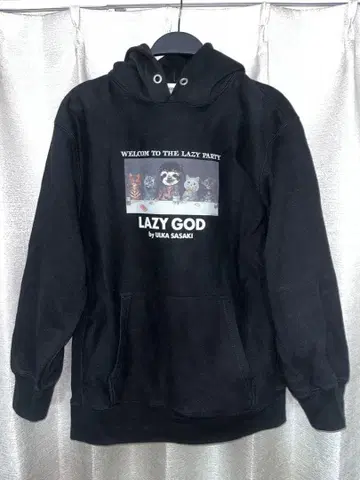 사사키 유루카 어패럴 후드티 LAZYGOD