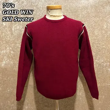 70's GOLD WIN 스키 스웨터