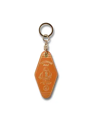 VAULTROOM LEATHER HOTEL KEYCHAIN