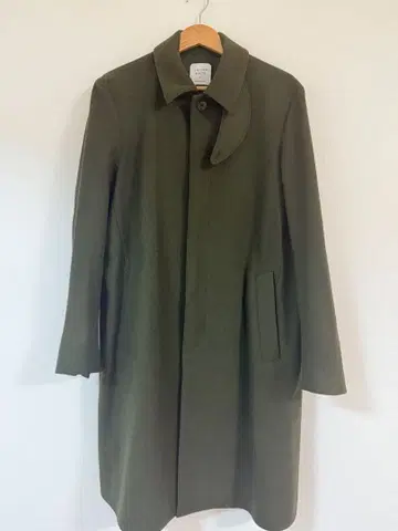 UNITED TOKYO 스텐카라 코트 올리브 그린