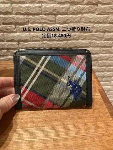 U.S. POLO ASSN. 접이식 지갑 정가 18,480엔