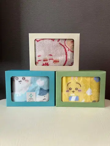 치이카와 하치와레 토끼 타월 3종 세트