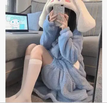 시나몬 롤 입는 담요 보들보들 룸웨어