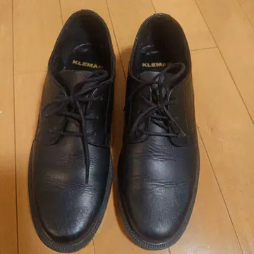 KLEMAN 블랙 로퍼 가죽 신발 레이스업 클레망 3