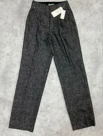 [ 새상품 ] 고급!! 보르지 턱 팬츠 울 실크