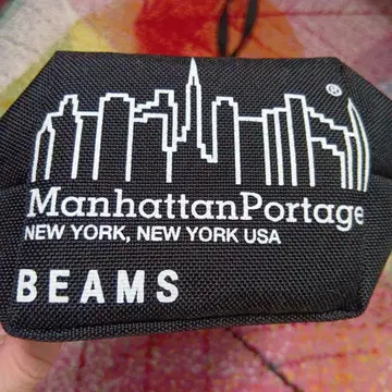 Manhattan Portage BEAMS 롱 메신저 백 블랙