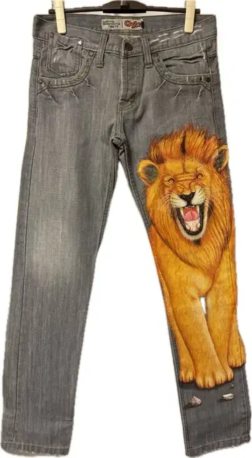 아트 데님 라이온 하나뿐인 아이템