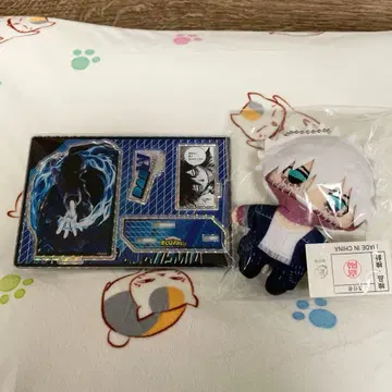 나의 히어로 아카데미아 다비 생일 아크릴 스탠드 봉제 인형 세트