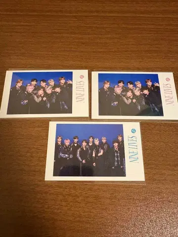 초특급 NINELIVES 미니 사진 집합 x 3