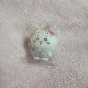 치이카와 x 산리오 시크릿 플로키 마스코트 참 치이카와 x 키티