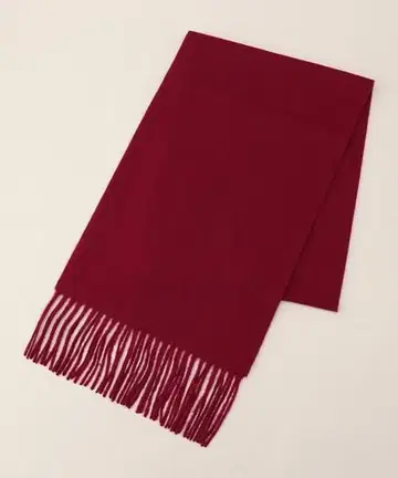 미사용 새상품 꼼사맨 솔리드 캐시미어 머플러