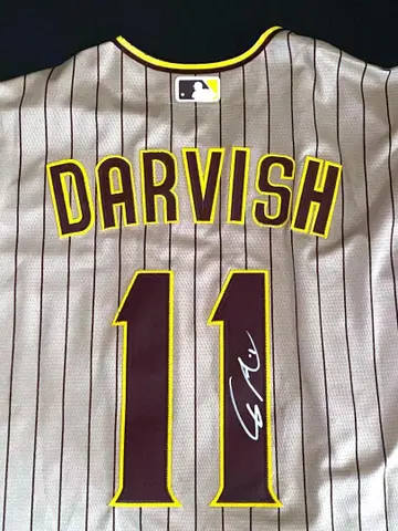 [ 인기 ] 샌디에이고 파드리스 다르빗슈 유 친필 사인 저지