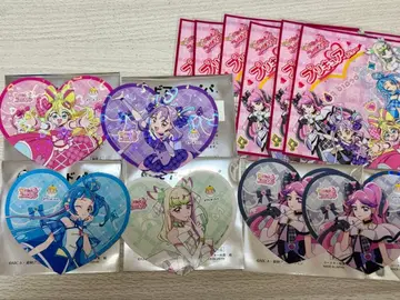 너와 아이돌 프리큐어 비어드 파파 코스터 컴플리트 6장 세트