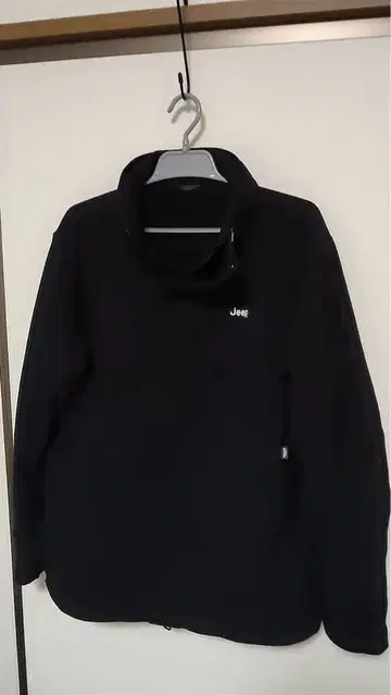 Jeep 블랙 플리스 자켓 M