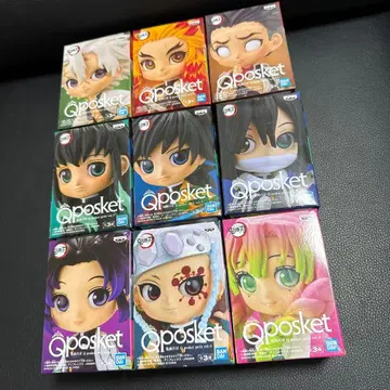 귀멸의 칼날 Qposket petit 기둥 세트