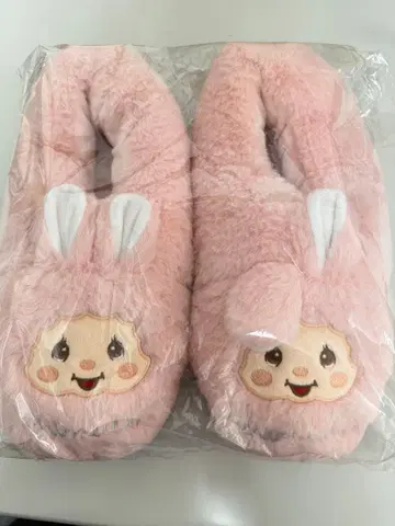 귀여운 몽치치 토끼 디자인 슬리퍼 프리 사이즈