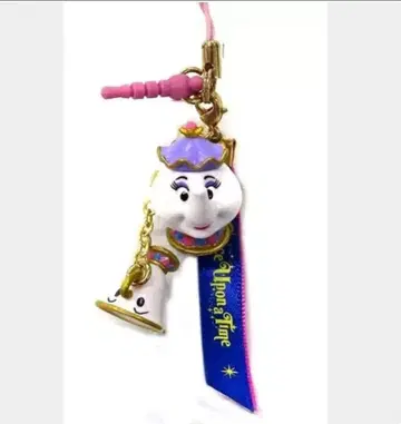 새상품 원스 어폰 어 타임 스트랩 미녀와 야수 포트 부인과 칩 디즈니