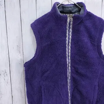 구제 의류 LLBean 엘엘빈 플리스 베스트 꽃무늬 여성용 L