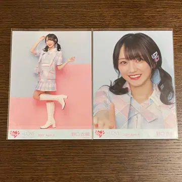 이코럽 노구치 이오리 브로마이드 마카롱 의상 세미 컴프 요리히키