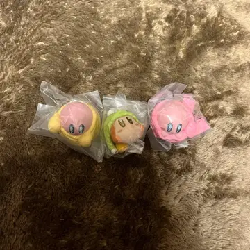 커비 캡슐 토이 3개 세트