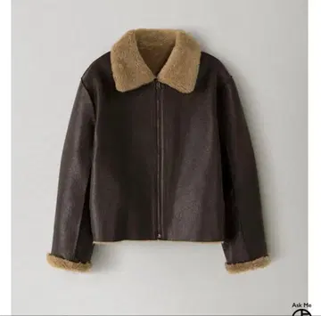 다크 브라운 가죽 자켓