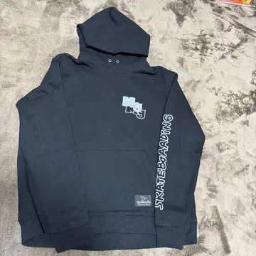 Mark Gonzales 블랙 후드티