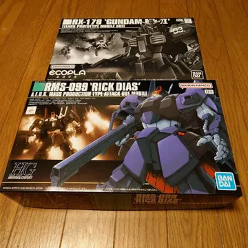 HG 릭 디아스 & 건담 MK-II 세트