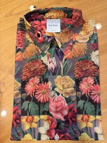 Paul Smith 플라워 패턴 긴팔 셔츠 MEDIUM