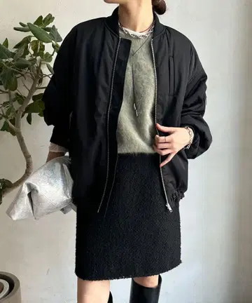 DouDou 절개 플레어 MA-1