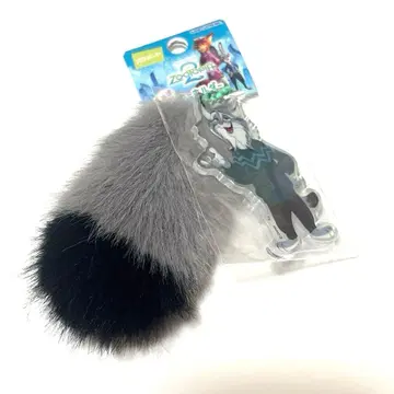 디즈니 주토피아2 파우버트 꼬리 달린 키링 스트랩