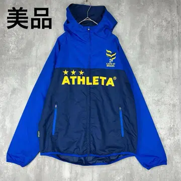 새상품급 아스레타 나일론 후드티 윈드 브레이커 자켓 파랑 봄/가을/겨울