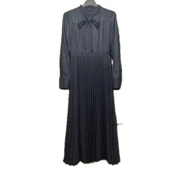 셀포드 CELFORD 데님 라이크 플리츠 원피스 36