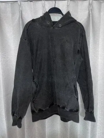 Good On 다크 그레이 후드 부착 후드티 L