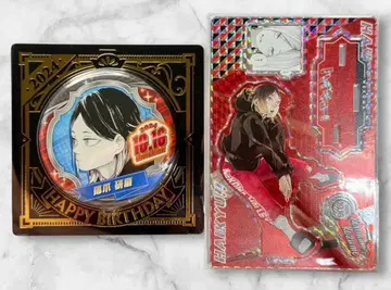 하이큐 코즈메 켄마 생일 명장면 디오라마 피규어 캔뱃지