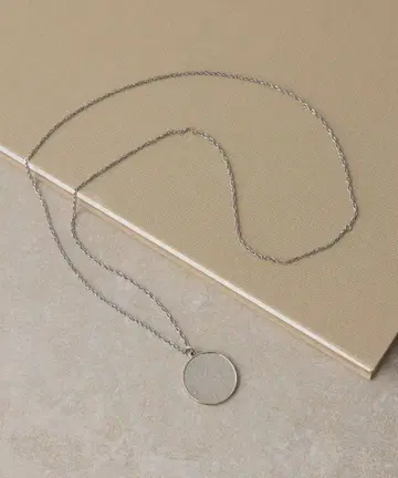 새상품 [ ear PAPILLONNER ] 앤티크풍 코인 목걸이