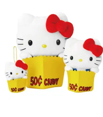 [ 당일 배송 ] 새상품 헬로키티전 봉제 인형 산리오 키링