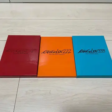 에반게리온 신극장판 서, 파, Q DVD 3종 세트