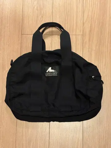 GREGORY 보스턴 백 블랙 XS